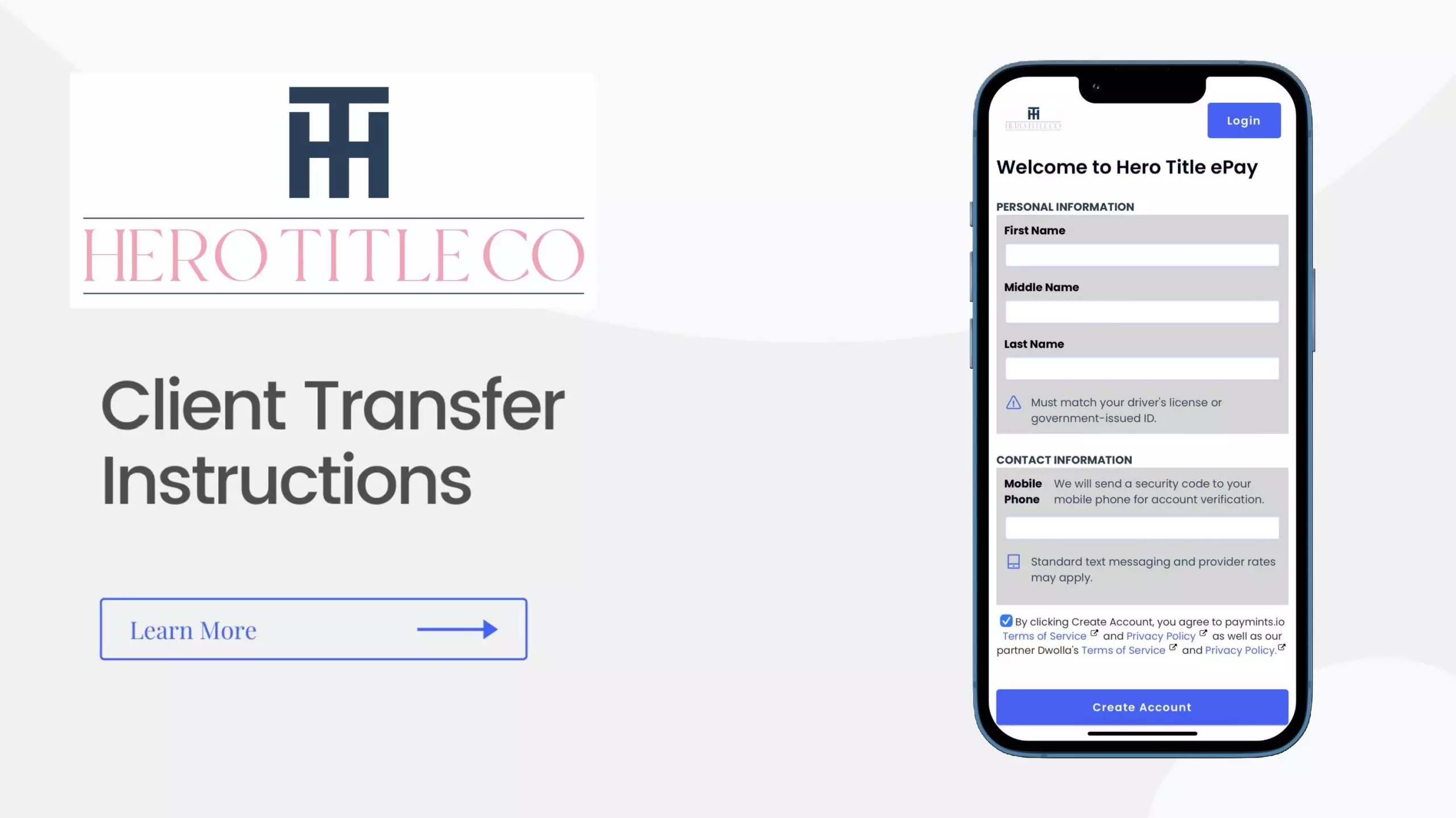 Hero Title Client Transfer Instructions 001